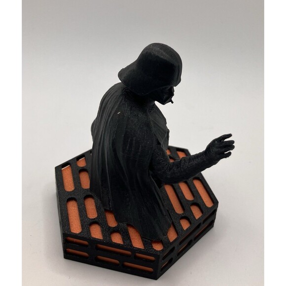 Star Wars Vader Bust 3" On Base 3D Printed Toy Action Figure Imaginative Play - Picture 3 of 5